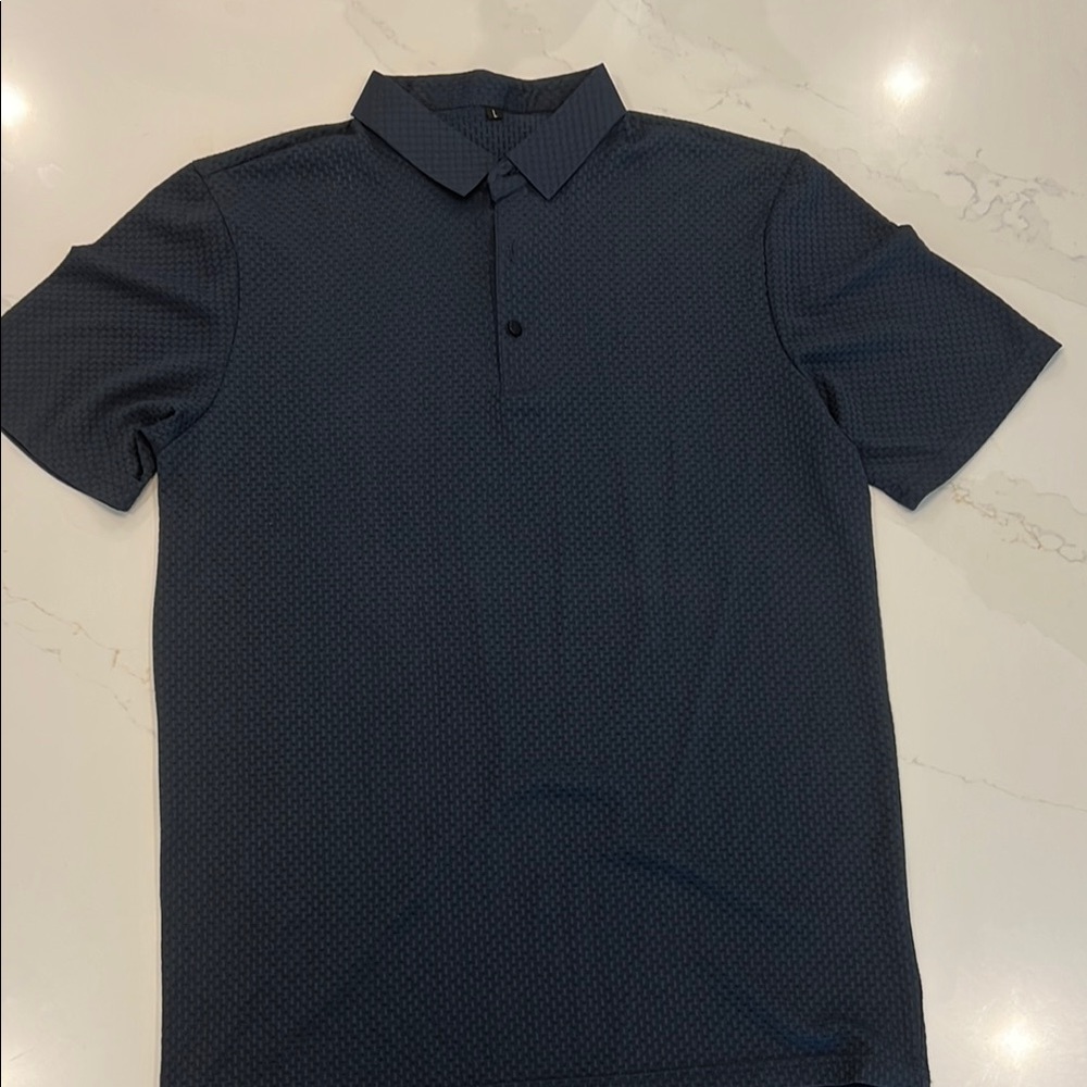 Men's Navy, Green and Brown Polo Shirt (SELLING 3 TOGETHER)